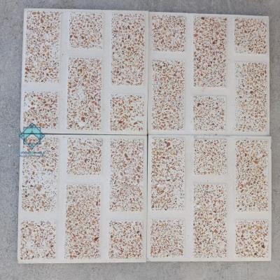 موزاییک حیاطی آجرنما قرمز –