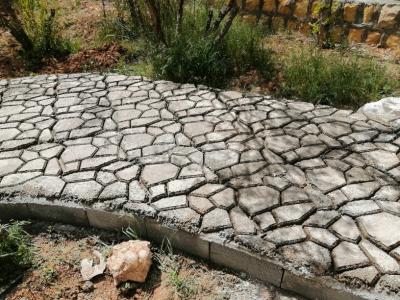 شابلون سنگفرش محوطه سازی